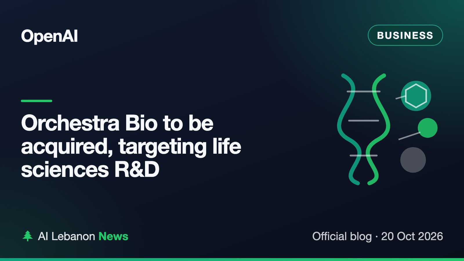 Orchestra Bio to be acquired, targeting life sciences R&D